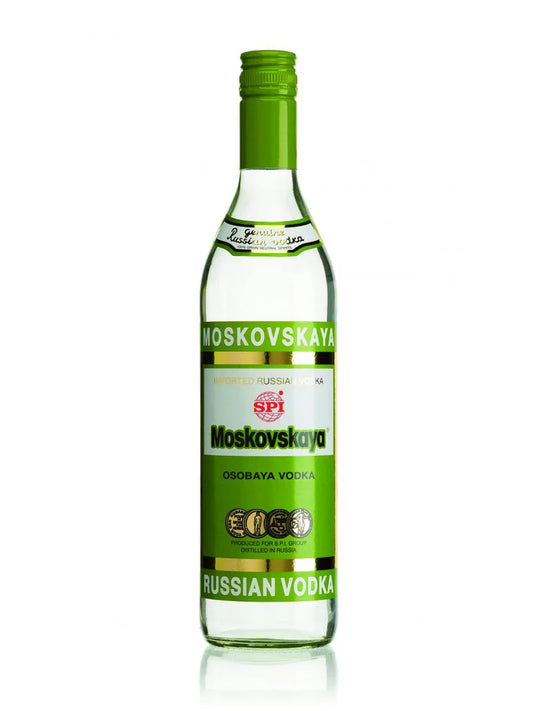 MOSKOVSKAYA VODKA RUSSIAN 750ML Spirits