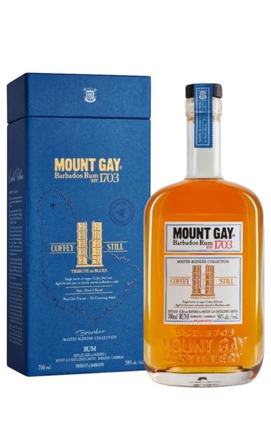MOUNT GAY RUM COFFEY STILL MASTER BLENDER COLLECTION BARBADOS 700ML LIQ