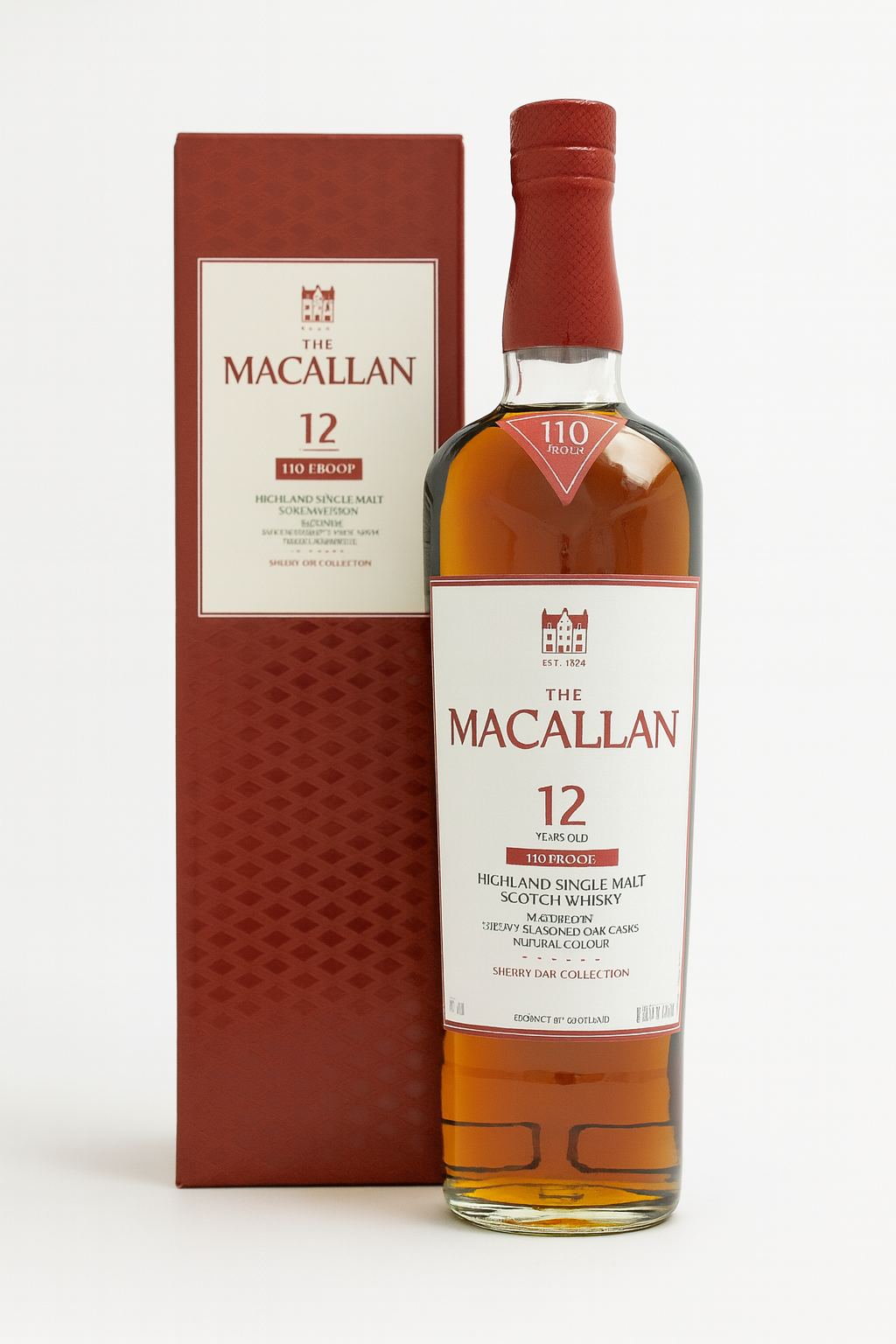 MACALLAN SCOTCH SINGLE MALT SHERRY OAK CASK 12YR 110PF 750ML LIQ