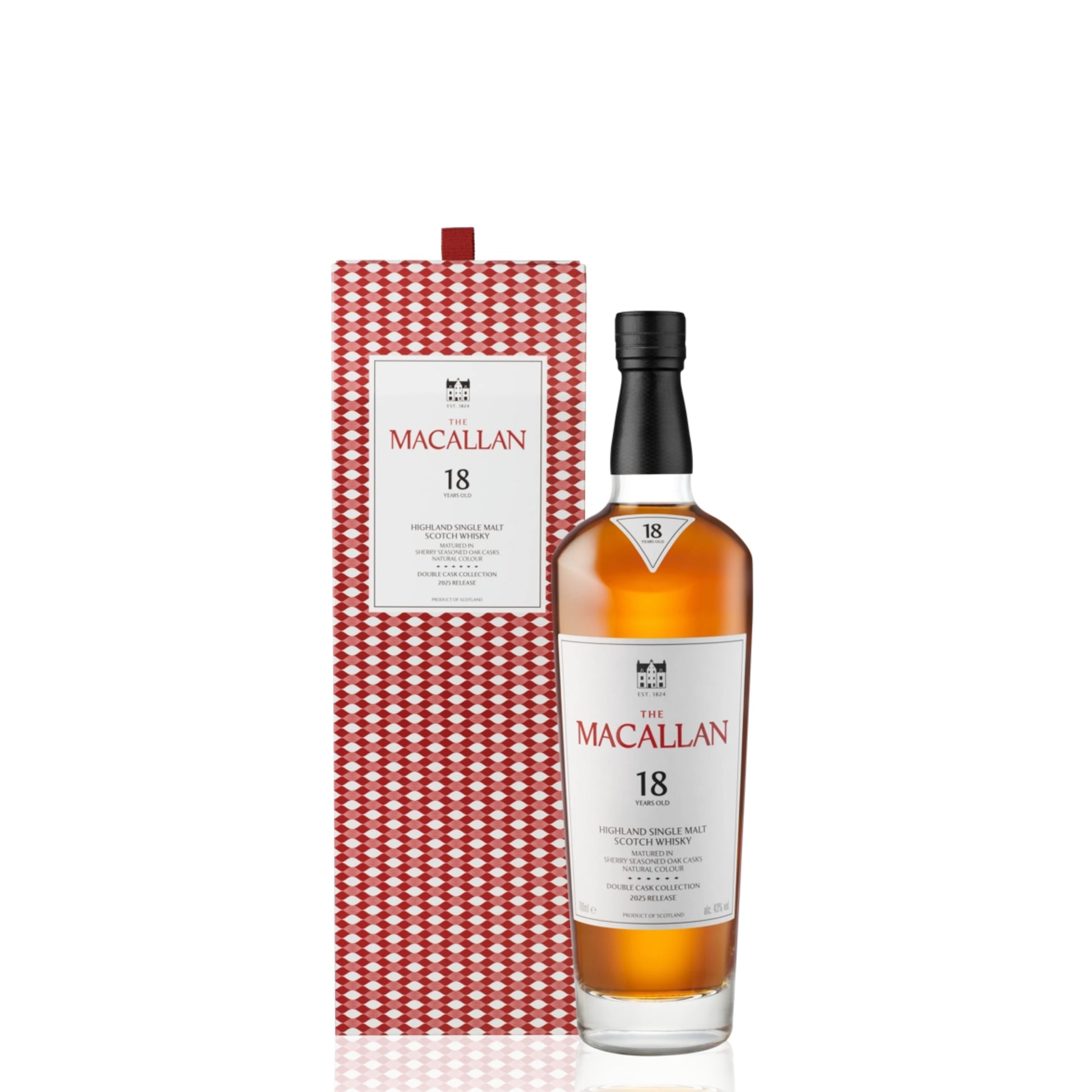MACALLAN SCOTCH SINGLE MALT DOUBLE CASK 18YR 750ML Spirits