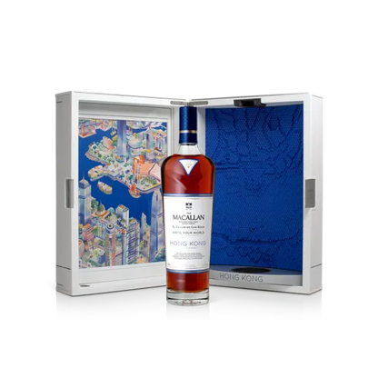 MACALLAN DISTIL YOUR WORLD HONG KONG SCOTCH SINGLE MALT 700ML LIQ