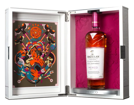 MACALLAN DISTIL YOUR WORLD MEXICO CITY SCOTCH SINGLE MALT 700ML LIQ