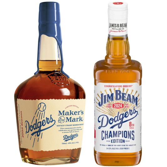 Makers Mark & Jim Beam Dodgers Edition Bundle