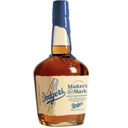 MAKERS MARK BOURBON STRAIGHT LIMITED DODGERS EDITION KENTUCKY 750ML LIQ