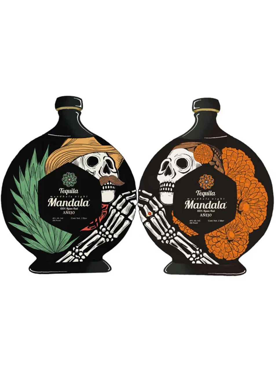 Mandala Tequila Anejo 2025 Dia De Los Muertos Edition 1LI – Remedy