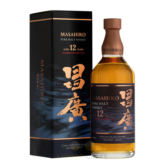 MASAHIRO MALT WHISKY OLOROSO SHERRY CASK JAPAN 12YR 750ML