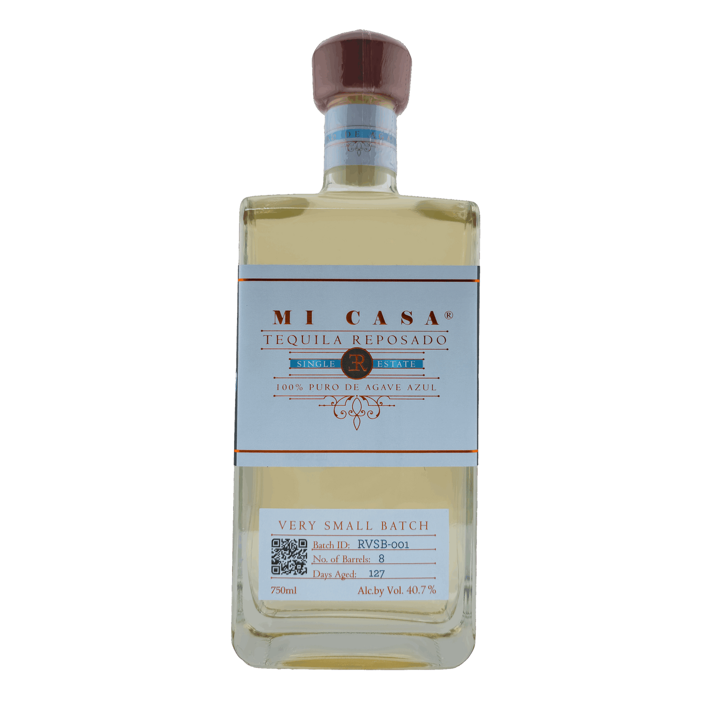 MI CASA TEQUILA SINGLE ESTATE REPOSADO 750ML LIQ