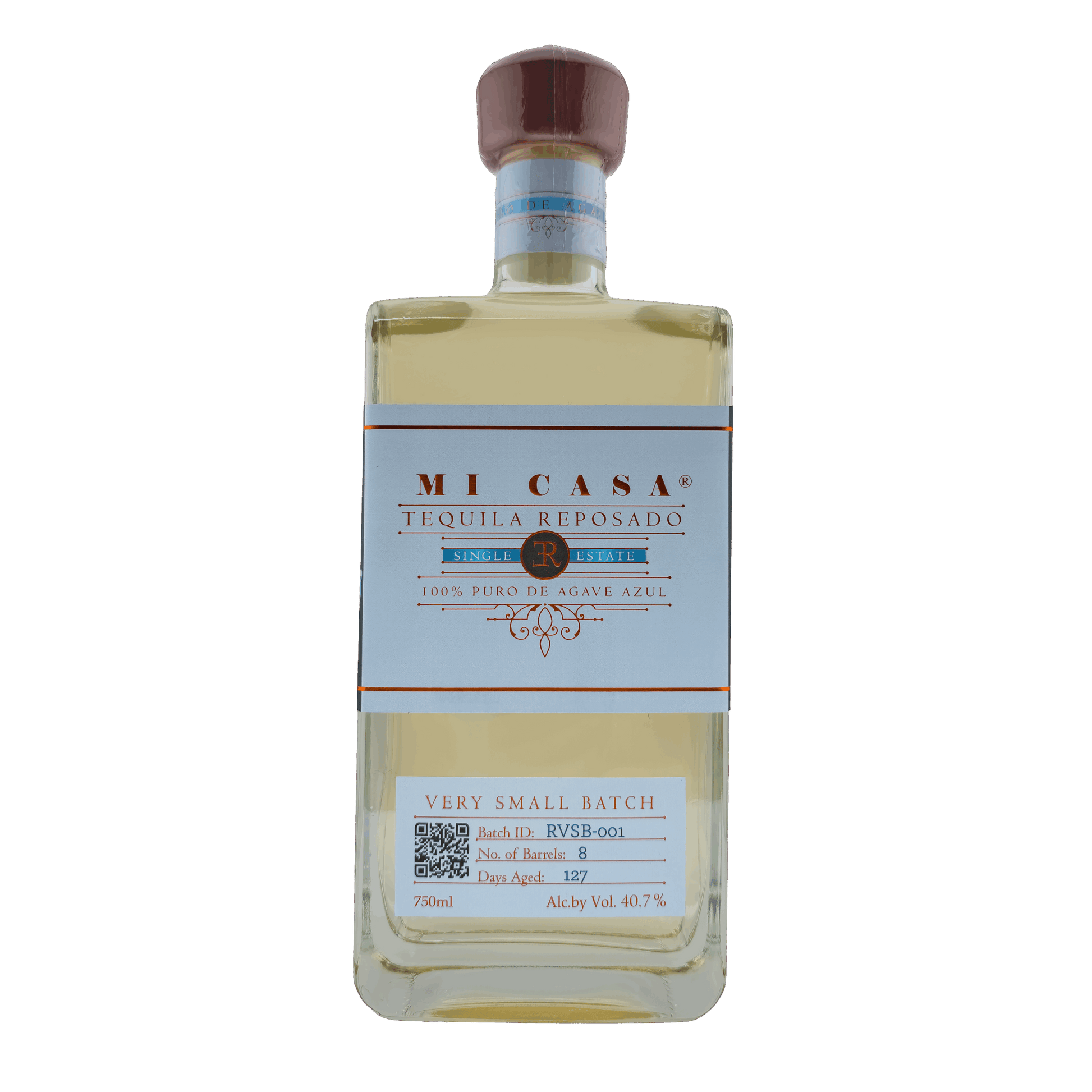 MI CASA TEQUILA SINGLE ESTATE REPOSADO 750ML LIQ