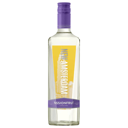 NEW AMSTERDAM VODKA PASSION FRUIT 750ML LIQ