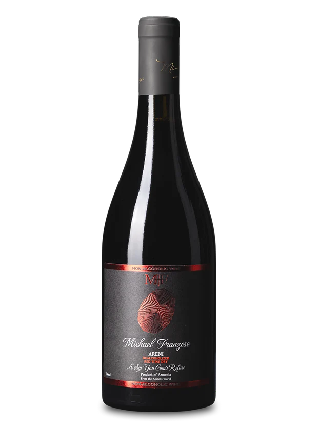MICHAEL FRANZESE ARENI RED DRY NON ALCOHOLIC WINE ARMENIA 750ML WINE