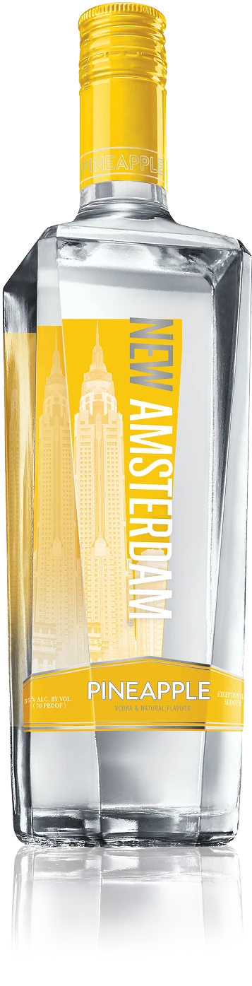 NEW AMSTERDAM VODKA PINEAPPLE FLAVORED 750ML Spirits