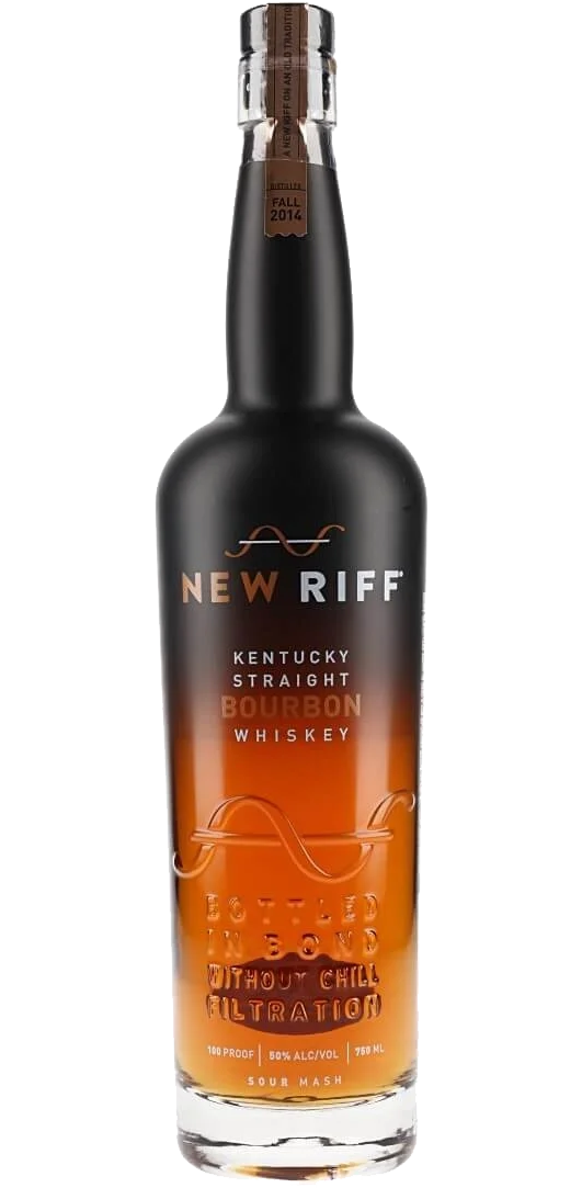 NEW RIFF BOURBON STRAIGHT SOUR MASH BOTTLED IN BOND KENTUCKY 750ML LIQ