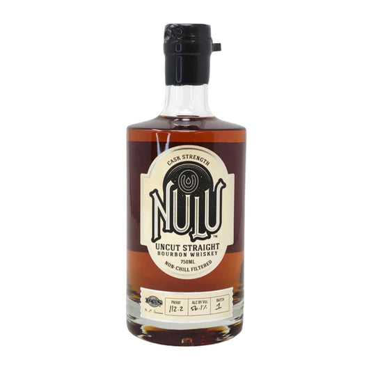 NULU BOURBON UNCUT STRAIGHT CASK STRENGTH KENTUCKY 750ML LIQ