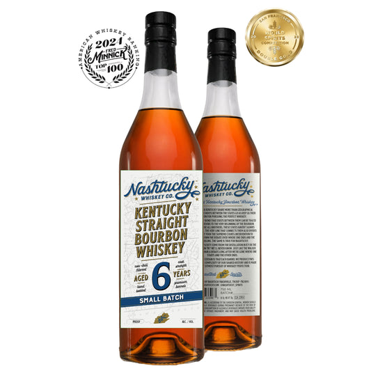 NASHTUCKY BOURBON SMALL BATCH CASK STRENGTH KENTUCKY 6YR 750ML LIQ