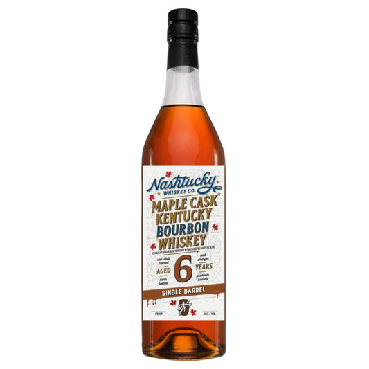 NASHTUCKY BOURBON SINGLE BARREL MAPLE CASK STRENGTH KENTUCKY 6YR 750ML LIQ
