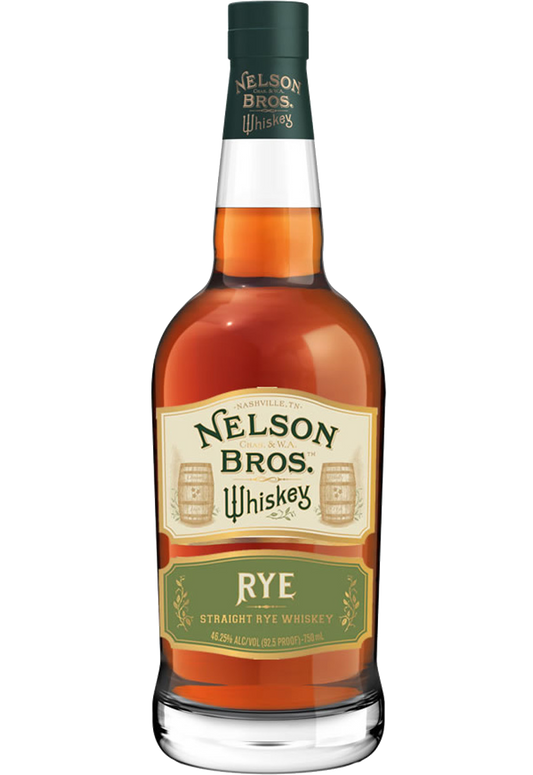 NELSON BROS WHISKEY RYE TENNESSEE 750ML LIQ