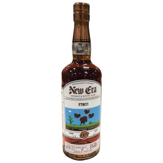 NEW ERA BOURBON DOUBLE OAKED CASK STRENGTH SINGLE BARREL KENTUCKY 8YR 750ML
