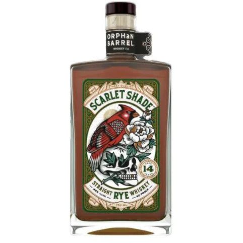 ORPHAN BARREL WHISKEY STRAIGHT RYE SCARLET SHADE KENTUCKY 14YR 750ML LIQ