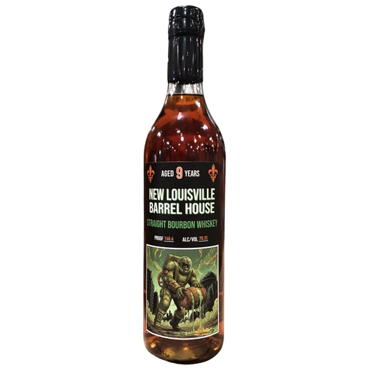 NEW LOUISVILLE BOURBON STRAIGHT HAZMAT HERO KENTUCKY 9YR 140.6PF 750ML LIQ