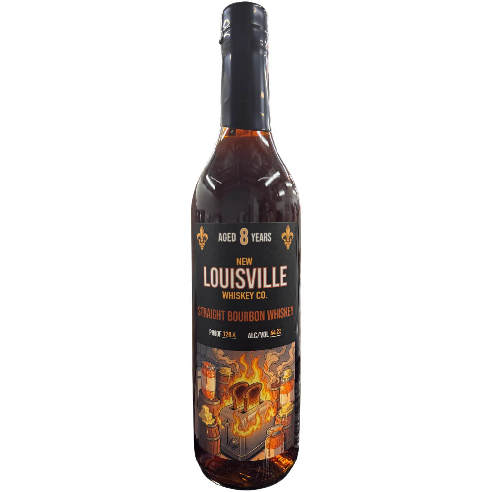 NEW LOUISVILLE BOURBON STRAIGHT WEST COAST TOAST KENTUCKY 8YR 750ML LIQ