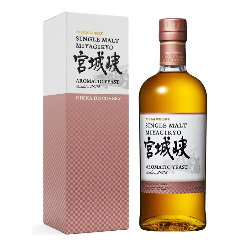 NIKKA WHISKY MIYAGIKYO SINGLE MALT AROMATIC YEAST BOTTLED IN 2022 JAPAN 750ML LIQ