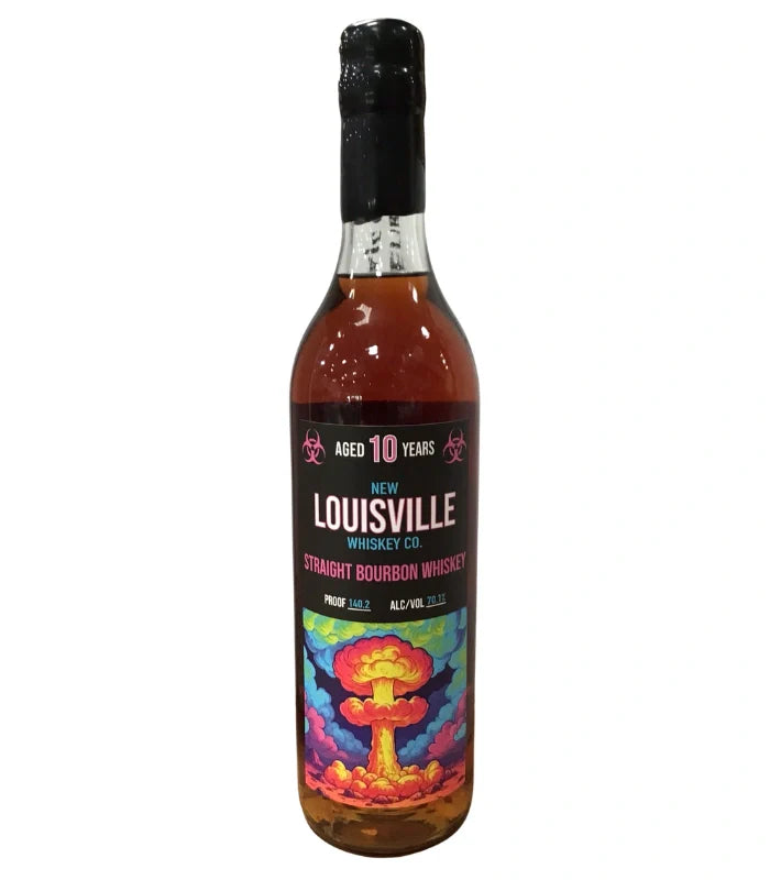 NEW LOUISVILLE BOURBON STRAIGHT KY CUSTARD BARREL KENTUCKY 10YR 750ML LIQ