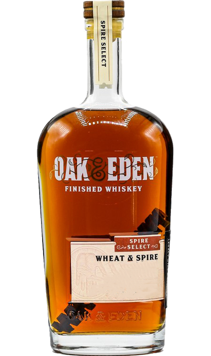 OAK & EDEN BOURBON WHEAT & SPIRE FRENCH OAK PRIVATE BARREL SELECT INDIANA 750ML LIQ