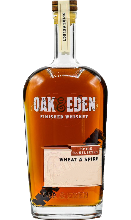 OAK & EDEN BOURBON WHEAT & SPIRE FRENCH OAK PRIVATE BARREL SELECT INDIANA 750ML LIQ