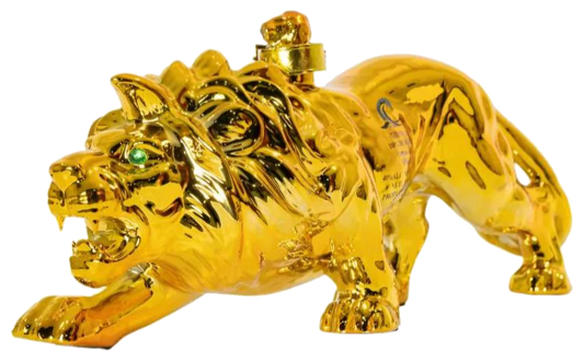 OCEANO AZUL GOLDEN LION TEQUILA ANEJO 1.75LI LIQ