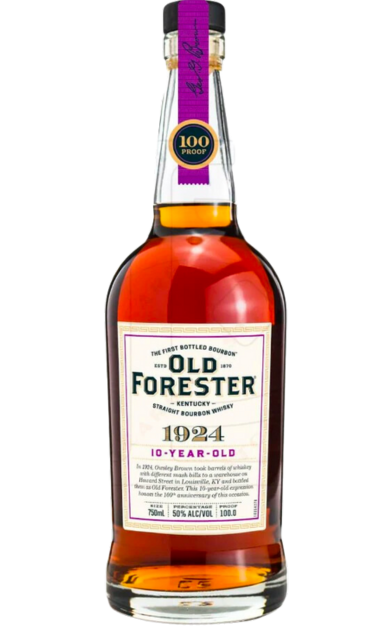OLD FORESTER BOURBON 1924 KENTUCKY 10YR 750ML LIQ