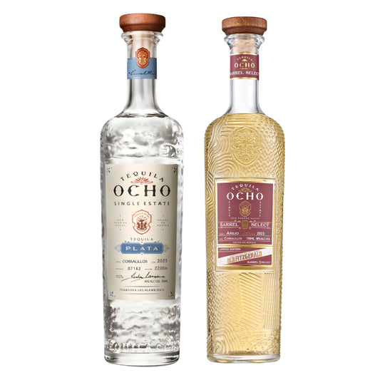 Tequila Ocho Anejo Old Fitzgerald Cask + Tequila Ocho Plata