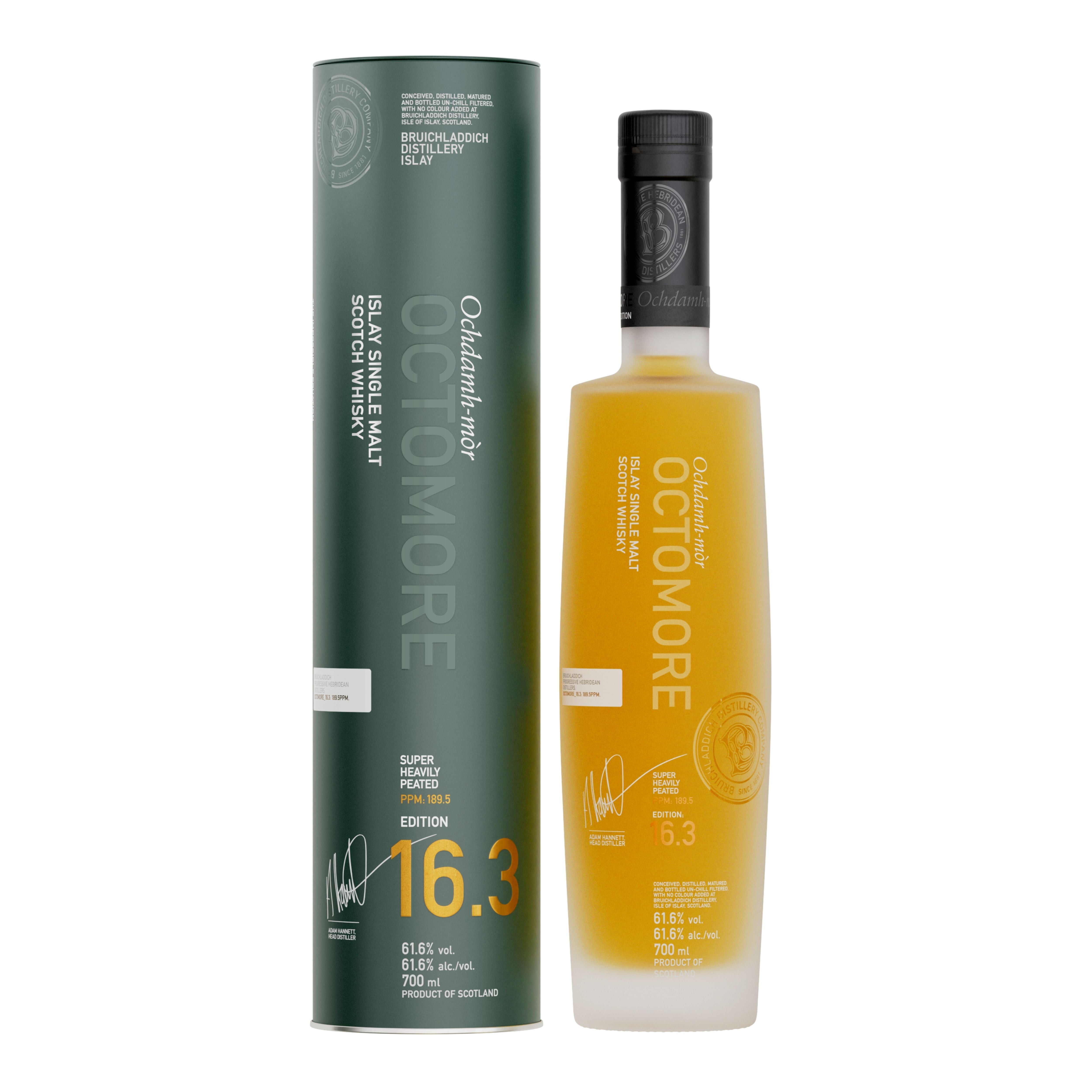 オクトモア Octomore 16.3 Bruichladdich Octomore Series 16.3 Edition Scotch Single Malt
