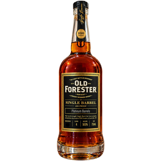 OLD FORESTER BOURBON SINGLE BARREL 100PF KENTUCKY 750ML LIQ