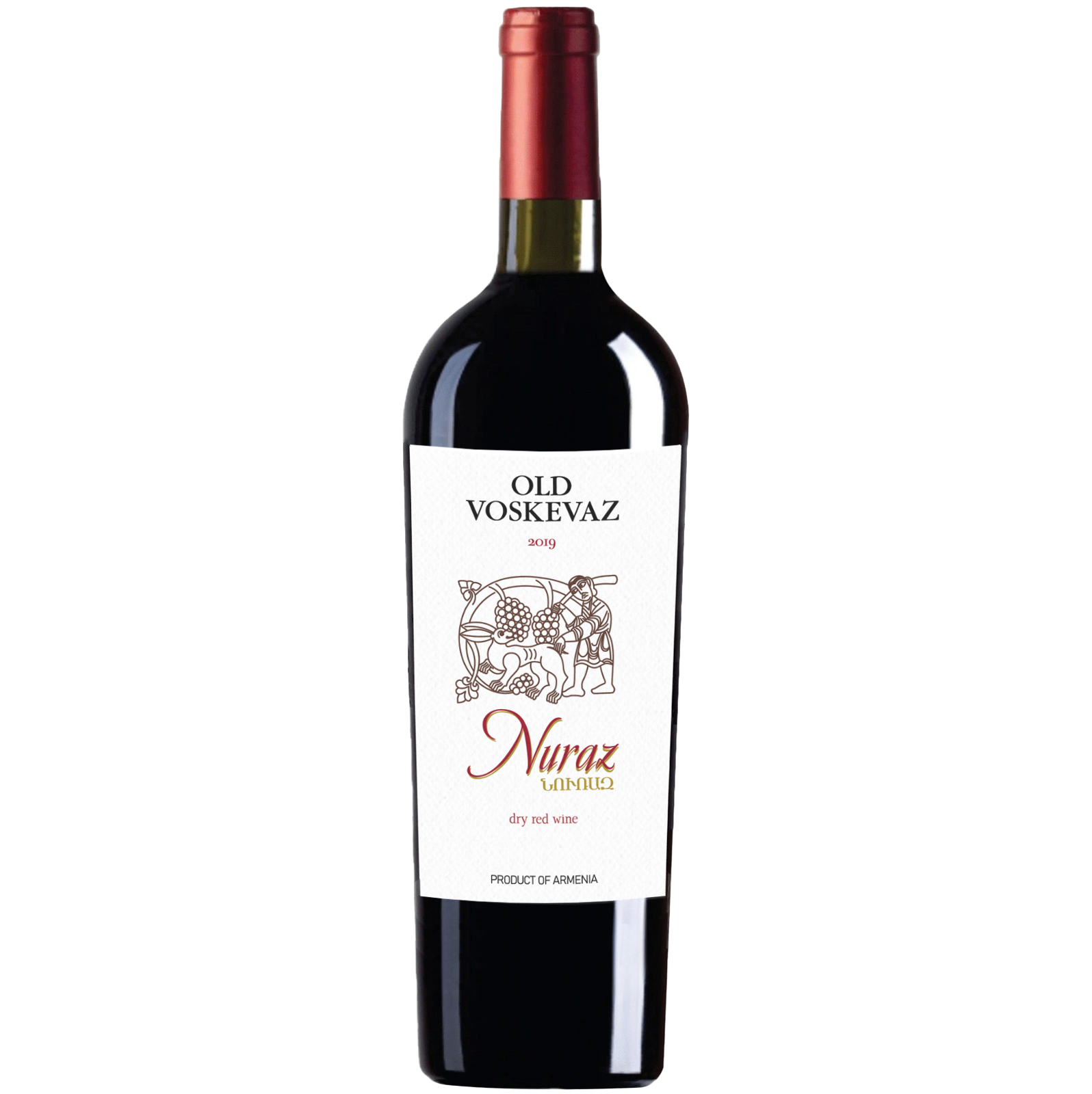 OLD VOSKEVAZ NURAZ RED WINE VOSKEVAZ ARMENIA 2019 WINE