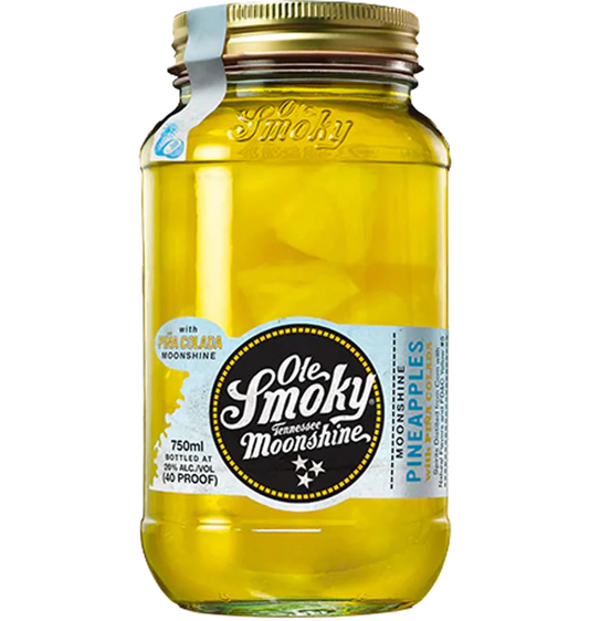 OLE SMOKY MOONSHINE PINEAPPLES 750ML