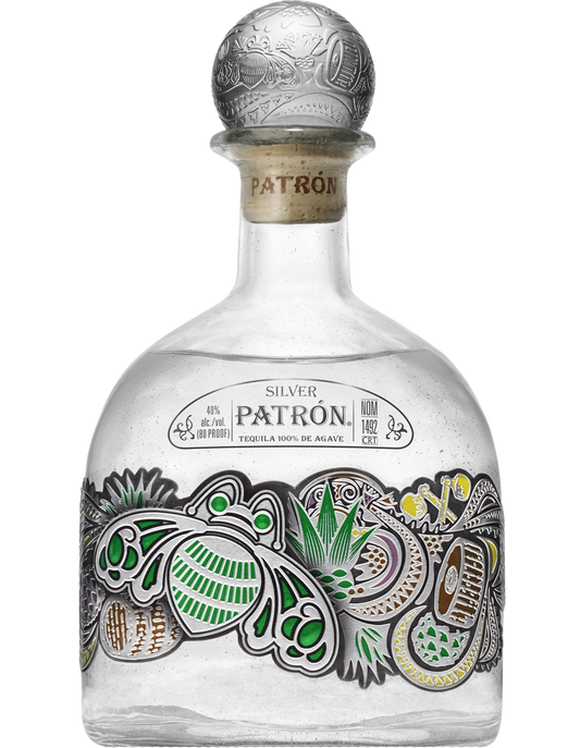Patron Tequila Silver Limited Edition 1L Bottle - Premium Tequila