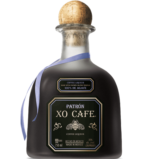 Patron XO Café Tequila Liqueur 750ml bottle, showcasing rich coffee-infused flavors with premium tequila, available at RemedyLiquor.com