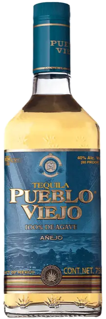 PUEBLO VIEJO TEQUILA REPOSADO 750ML LIQ