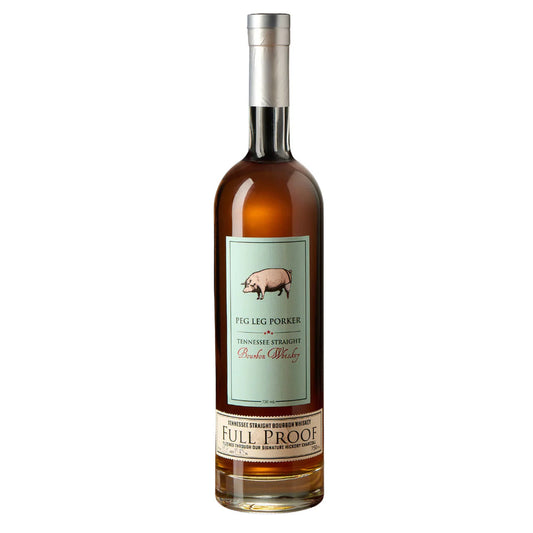 PEG LEG PORKER BOURBON WHISKY STRAIGHT FULL PROOF TENNESSEE 750ML LIQ