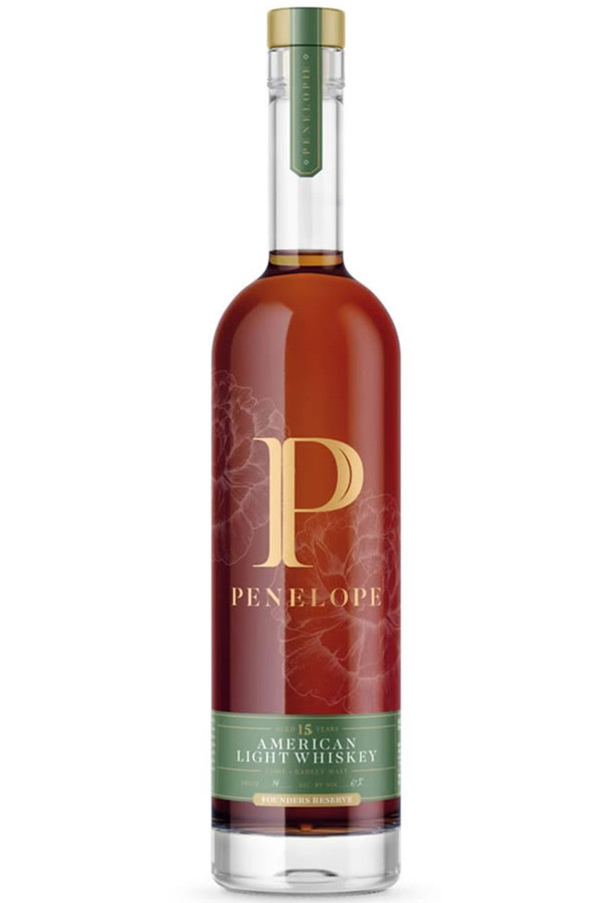 PENELOPE WHISKEY AMERICAN LIGHT FOUNDERS RESERVE NEW JERSEY 15YR 750ML LIQ