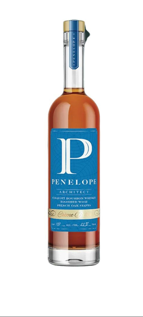 PENELOPE BOURBON STRAIGHT ARCHITECT CREAM BRULEE FINISHED WITH FRENCH OAK STAVES KENTUCKY 750ML LIQ