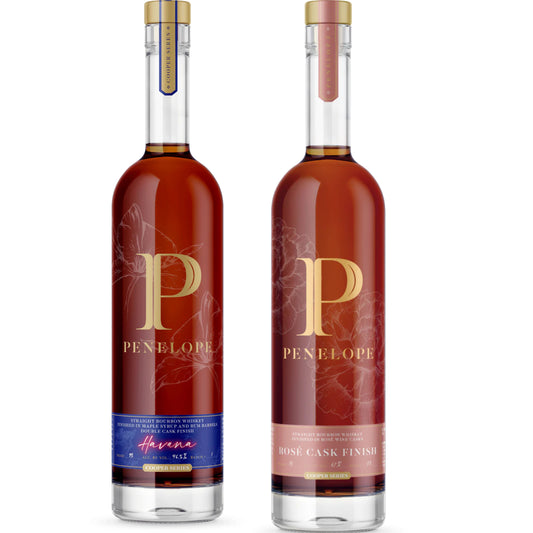 Penelope Bourbon Havana Edition + Penelope Bourbon Rose Cask 750ML