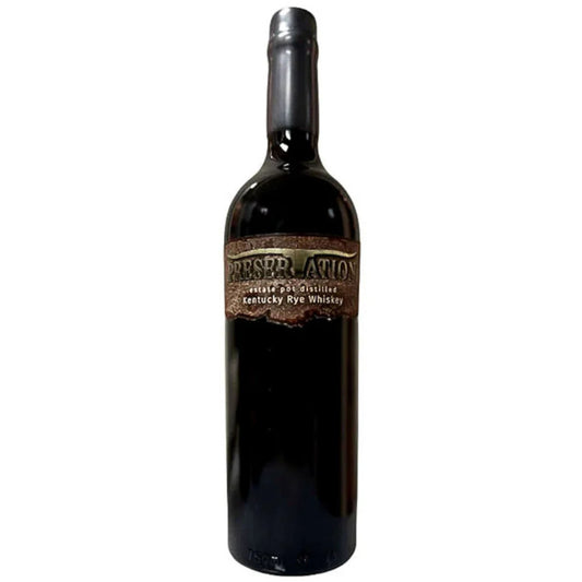 PRESERVATION WHISKEY RYE ESTATE POT DISTILLED KENTUCKY 750ML LIQ