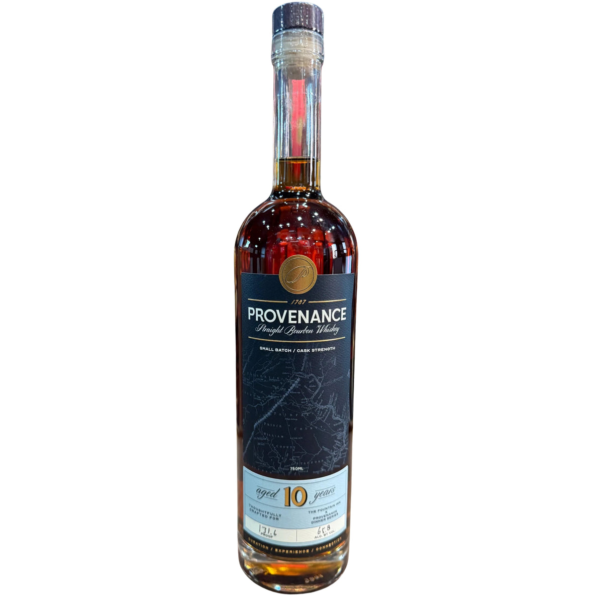 PROVENANCE BOURBON SMALL BATCH LIMITED EDITION KENTUCKY 10YR 750ML LIQ