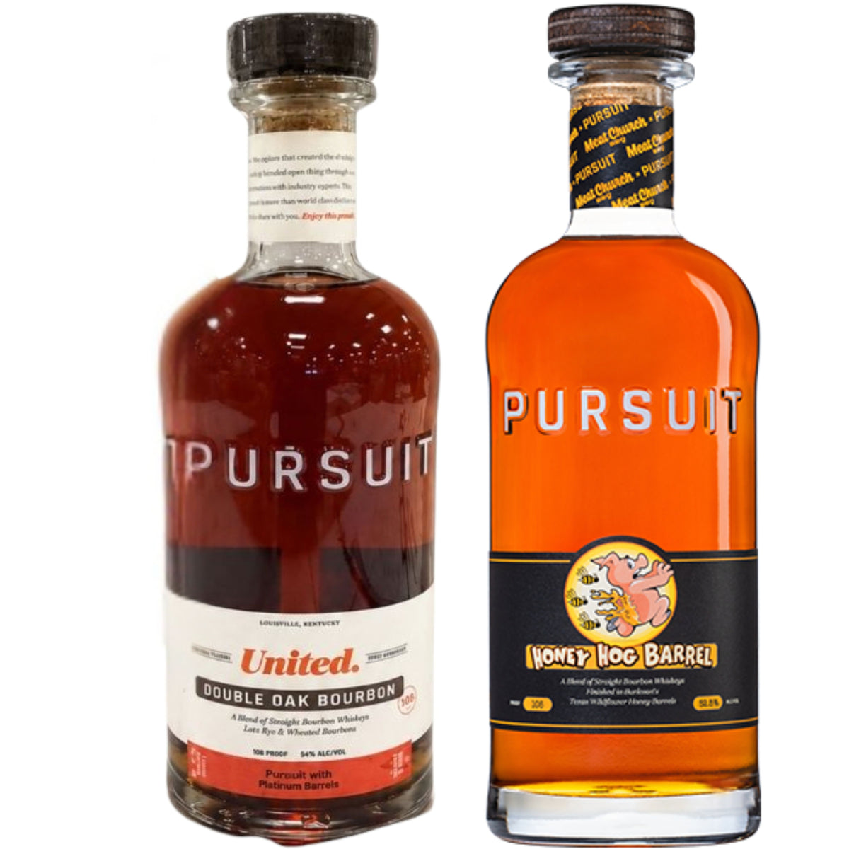 Pursuit United Bourbon Honey Hog + Pursuit United Bourbon Private Barrel