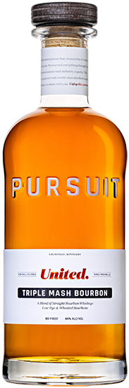 PURSUIT UNITED BOURBON TRIPLE MASH BARREL PROOF KENTUCKY 700ML LIQ