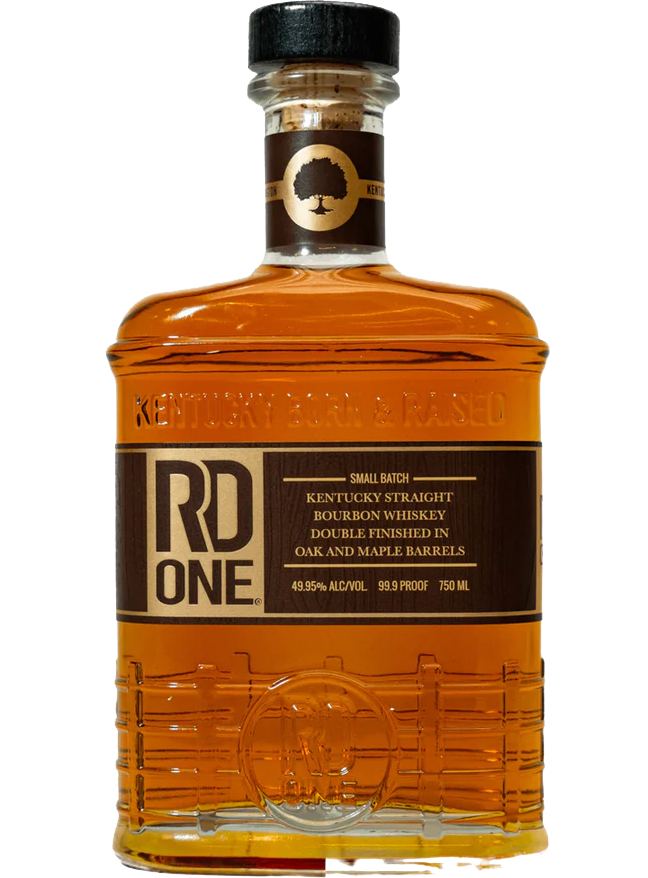 RD ONE BOURBON STRAIGHT DOUBLE FINISHED IN OAK AND MAPLE BARRELS KENTUCKY 750ML