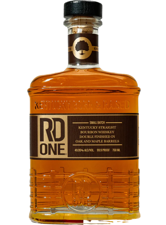 RD ONE BOURBON STRAIGHT DOUBLE FINISHED IN OAK AND MAPLE BARRELS KENTUCKY 750ML LIQ