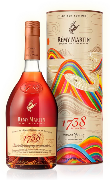 REMY MARTIN COGNAC 1738 LIMITED EDITION LUNAR NEW YEAR 2025 FRANCE 750ML LIQ