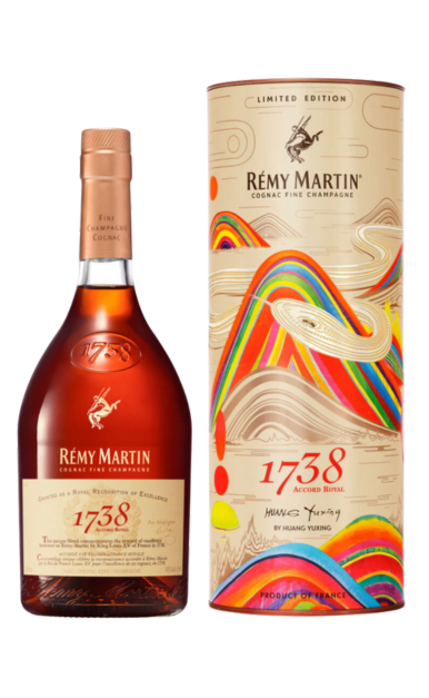 Rémy Martin Cognac 1738 Accord Royal The Year Of Snake 2025 750ML Rémy Martin Cognac 1738 Accord Royal The Year Of Snake 2025 750ML